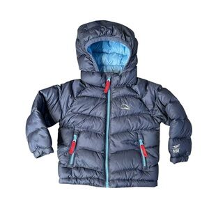 L.L. Bean Kids' Ultralight 650 Down Jacket Baby Toddler 6-12MO Navy Blue